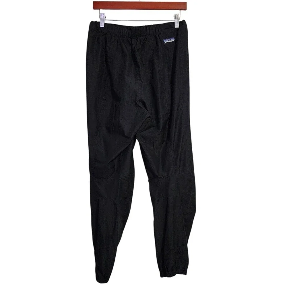 PATAGONIA Black Shell Pants Windbreaker Lightweight Outdoors‎ Size S